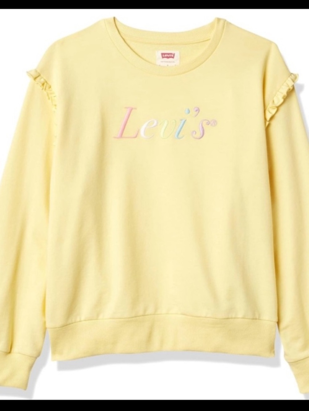 LEVI’S Girls’ crew neck sweater NEVER WORN - Picture 4 of 4